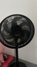 美的（Midea）【超级单品】七叶轻音立式电风扇家用柔风落地扇台式桌面小型风扇大风量节能摇头宿舍电扇 SAF30AB 实拍图