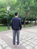 李宁男士裤子锥形裤通勤裤商务直筒时尚百搭运动长裤AYKV901 实拍图