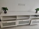宜家（IKEA）BRIMNES百灵电视机组合柜合页门带抽屉边柜简约北欧风 白色180x41x53cm 实拍图
