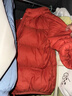 巴拉巴拉童装儿童羽绒服宝宝男女童2025冬装新款婴儿外套保暖上衣泡芙羽绒 红色小南瓜61003-白鸭绒 100 （充绒量81g 适合2-3岁） 实拍图