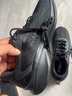 双星八特跑步鞋男春秋透气百搭运动鞋子男轻便上班休闲鞋工作男鞋 黑色 42 实拍图