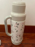 五月花保温壶热水瓶学生大容量开水瓶宿舍暖水保温瓶办公家用 LFM白色小碎花D153 2.0L2000ml 实拍图