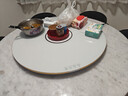 芝梵饭菜保温板加热菜板保温板暖菜板家用带电磁炉火锅暖菜板+火锅+自动旋转家庭旋转餐桌加热转盘 珠光白丨90CM【电动+手动旋转】电磁炉火锅款 实拍图