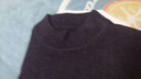 恒源祥100纯羊毛绒衫羊毛衫男士冬季加厚半高领毛衣男保暖衣针织打底衫 【100%不起球轻奢】半高领深灰 L 170【建议125-140斤穿】 实拍图