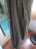 【纯棉耐磨】春秋季纯色休闲裤男士宽松大码直筒裤工装加绒工作裤 军绿色+浅灰色 【夏薄款】 XL 【适合140-160斤体重】 实拍图