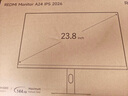 小米Redmi 23.8英寸显示器 100Hz IPS技术 三微边设计 低蓝光 电脑办公显示器显示屏 A24节能版 实拍图
