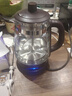 金灶（KAMJOVE） 围炉煮茶玻璃黑茶壶全自动煮茶器喷淋式煮茶壶电热水壶养生壶迷你家用蒸茶器烧水壶 棕色 实拍图
