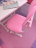 忆瞳儿童学习桌小学生家用写字书桌小孩写作业专用桌子可升降桌椅套装 80至臻粉-环保桌椅-阅读架 实拍图