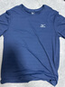 美津浓（MIZUNO）短袖t恤男士凉感冰丝夏季薄款户外青年速干衣 藏青色【2104】 XL 实拍图