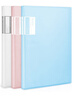 得力（deli）A4/30页淡彩资料册 学生试卷文件夹奖状收集册产检报告孕检收纳册 办公文件保护 3只混色装 27151 实拍图