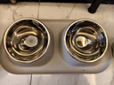 petofstory宠物碗不锈钢狗碗双碗 猫碗可拆卸护颈猫粮碗狗盆猫盆 实拍图