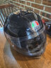 AGV K5S摩托车双镜片头盔机车跑盔男女骑行全盔四季通用安全帽3C BLACK L（适合58-59头围） 实拍图