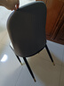 全品屋餐椅家用凳子久坐舒服餐桌座椅靠背休闲椅轻奢现代风化妆阳台椅 实拍图