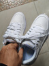 李宁板鞋男鞋子运动休闲鞋男小白鞋春秋季新款滑板鞋低帮透气运动鞋 白色 40 实拍图