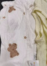 贝瑞加（Babyprints）宝宝开裆裤2条装新生儿纯棉长裤婴儿按扣款裤子 小熊+黄 59 实拍图