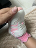 泰兰尼斯春季童鞋女宝宝学步鞋软底机能鞋婴儿面包鞋 白/粉24码 实拍图