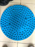 指趾压板超慢跑足底按摩垫中医圆形成人通经络脚踩软材原地中老年 升级加大55cm款/磁石设计/天空蓝 实拍图
