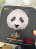 环太苦荞熊猫养生茶 大凉山黑苦荞茶叶(全胚+超微)180g*2中秋节送礼盒 实拍图