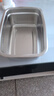 COOKSS保鲜盒带盖食品级不锈钢冰箱上班族饭盒餐盒密封盒长方形盒子两个 实拍图