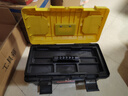 【万人同抢】家用多功能五金收纳箱手提电工工具箱车载维修配件箱 【双层星.金黄】20寸加厚 复工爆品 实拍图