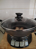 苏泊尔（SUPOR）电蒸锅电炒锅一体电煮锅多功能料理锅电火锅专用锅17L大容量多功能锅不锈钢蒸笼 17L 32cm铸铁底锅+双层不锈钢蒸笼 实拍图