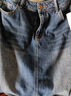京东京造牛仔裤男秋季直筒裤子男士休闲长裤四面弹加绒加厚 牛仔靛蓝33 实拍图