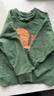 优衣库婴幼儿宝宝JOP卫衣/长袖运动衫上衣478826 483040 478826/55青绿色 100 实拍图