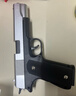 途象 儿童玩具枪格洛克手枪黑银M1911连发抛壳软弹枪发射玩具男孩礼物 实拍图