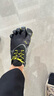 Vibram公路跑步五指鞋男 户外晨跑健身运动鞋透气耐磨跑步鞋 V-RUN 黑/黄色 41 实拍图