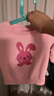 优衣库婴幼儿宝宝JOP卫衣/长袖运动衫上衣478826 483040 478826/11粉红色 80 实拍图