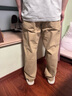 Levi's李维斯男士565宽松直筒工装美式复古简约通勤时尚休闲裤 卡其色 34 (32) 实拍图