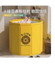 百易特泡澡桶大人折叠洗浴盆木板浴桶成人浴缸全身沐浴家用儿童游泳洗澡 实拍图