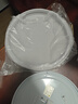 LED吸顶灯圆形客厅灯简约现代大气北欧卧室餐厅阳台过道灯具 白框30cm白光 24w 通用款 实拍图