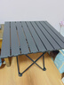 沃特曼户外折叠桌蛋卷桌便携露营桌椅装备野餐阳台休闲庭院茶几78352 实拍图