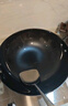京东京造 炒锅 无涂层铸铁圆底双耳东北铁锅炖锅干锅油炸  带盖34cm  实拍图