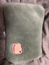 彩虹暖手宝热水袋 电热暖手宝暖肚子暖水袋暖脚暖身暖手宝宝充电 绿色 实拍图