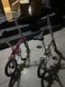 大行（DAHON） 412折叠自行车14英寸单速超轻迷你铝合金学生成人单车BYA412 粉色 实拍图