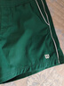 威尔胜（Wilson）官方夏季男士TOURNAMENT运动梭织网球裤7寸运动短裤 WM00299411GNN-矿石绿 M /175/84A 实拍图