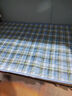 雅鹿新疆棉花垫被学生宿舍床垫90x190单人褥子软垫家用榻榻米床护垫 新疆棉花床褥垫-晨曦蓝 90cm*200cm【A类面料 抗菌防螨】 实拍图