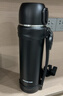 炊大皇保温壶304不锈钢真空长效保温户外旅行壶大容量暖水瓶 曜石黑2.5L 实拍图