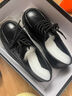 DAPHNE达芙妮乐福鞋女2025春秋新款复古风小皮鞋女森系学院风黑色百搭女单鞋子 黑色 【升级款4CM跟高】 37 实拍图