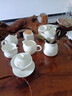 祥业高颜值羊脂玉瓷功夫茶具泡茶器全套装茶壶茶杯茶盘乔迁搬家送礼 听窗茶壶盖碗茶具套装八杯15件套 实拍图