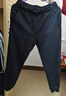 特步（XTEP）钜惠运动套头卫衣情侣百搭新款学生上衣男子上衣裤子潮流运动裤 正黑色-0142（加绒-男） L 实拍图