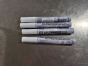 樱花(SAKURA)油漆笔白色0.7mm 签字笔记号笔马克笔高光笔 商务明星签名签到笔防水不掉色补漆手绘涂鸦 实拍图