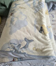 babycare婴儿小被子幼儿园秋冬宝宝山茶花针织被梦游鲸鱼120*150CM-冬被 实拍图