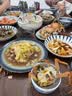 悠瓷（youcci）维尼高颜值椭圆摆盘渐变陶瓷装鱼盘酒店寿司盘特色个性小吃甜品盘 11英寸螺纹椭圆鱼盘-维尼蓝 实拍图