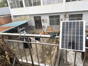 舒福佳（shufujia）太阳能照明灯户外庭院灯农村院子防水路灯LED投光灯天黑自动亮灯 实拍图
