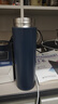 富光 保温杯高档男女316不锈钢学生便携泡茶大容量水杯年货礼品定制 墨蓝600ml【316内胆】 实拍图
