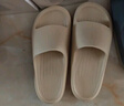 朴西香蕉船情侣凉拖鞋女浴室不易滑室内居家四季拖鞋男 米色 42-43 实拍图