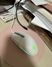 罗技（G）G304 LIGHTSPEED无线鼠标 游戏鼠标 轻质便携 绝地求生FPS鼠标英雄联盟LOL吃鸡 生日礼物 白色 实拍图